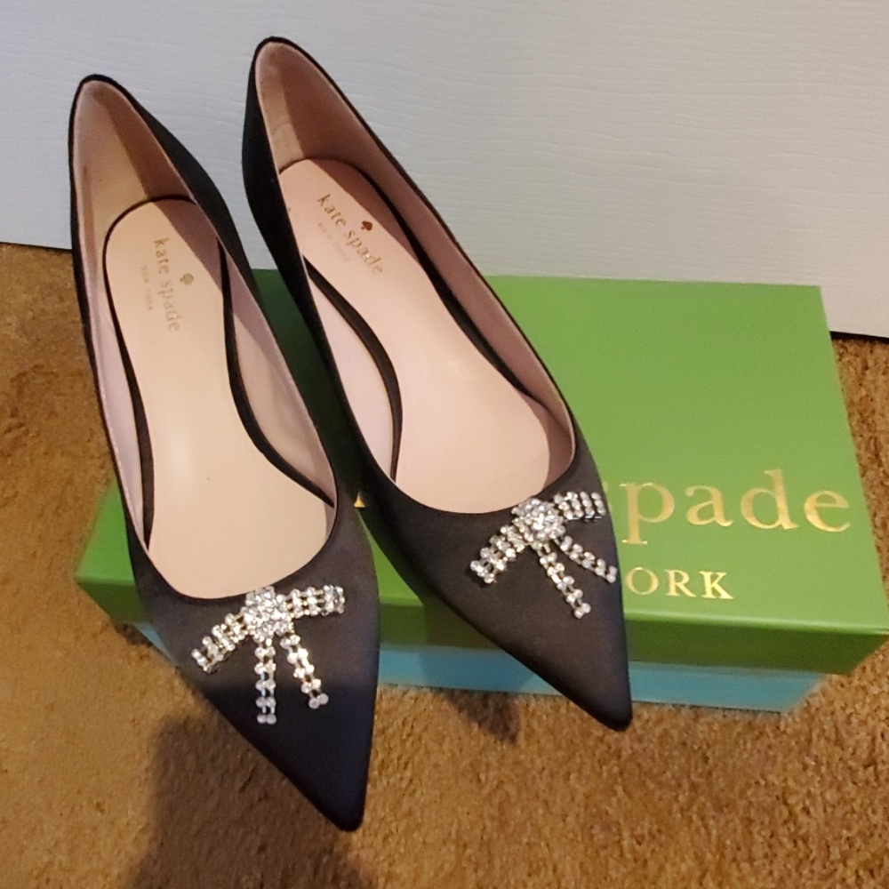 Kate Spade Derbie Kitten Heels